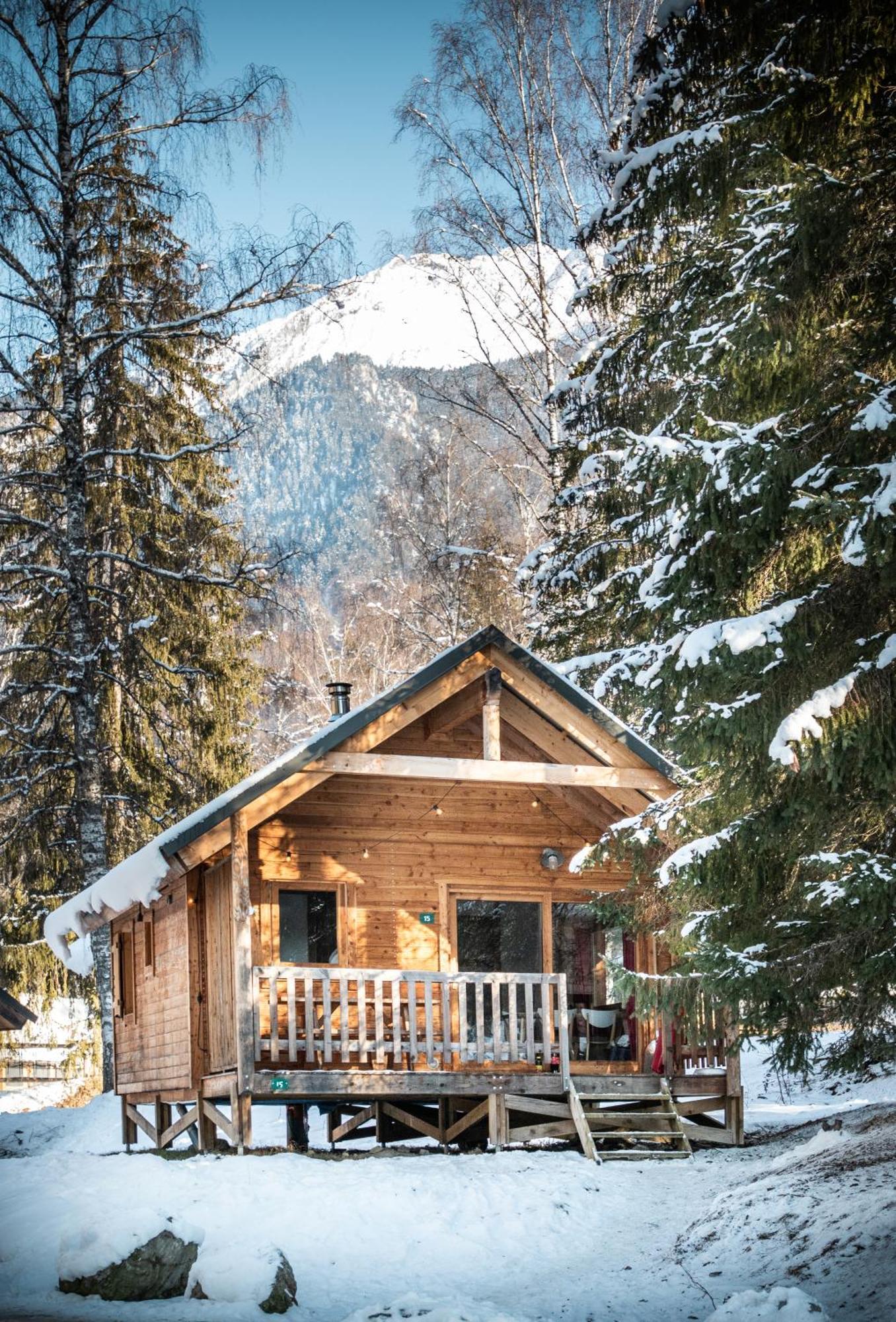 Huttopia Bozel En Vanoise Hotel Bagian luar foto